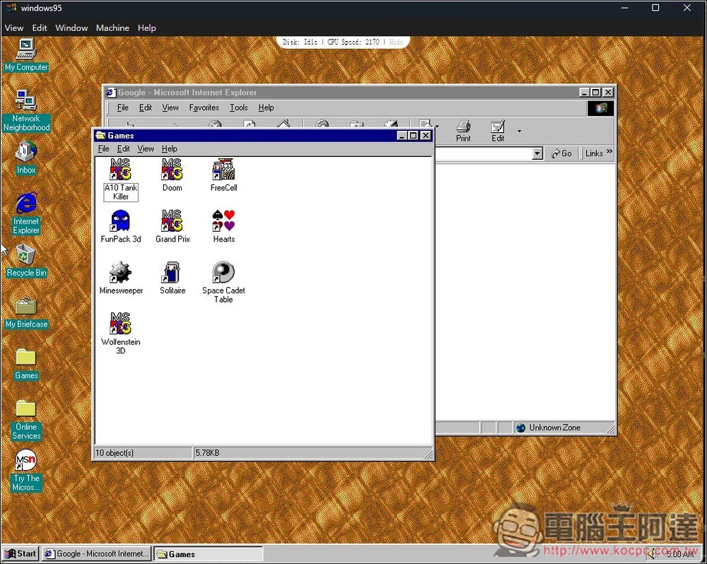 免重灌！ 这款免费工具让你轻松回味 Windows 95，连上网都支持 - 榜哥
