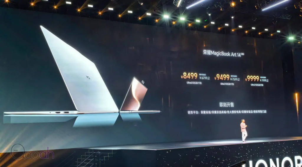 超薄全接口多功能 AI Laptop 换代更新，HONOR MagicBook Art 14 2025 发布！！