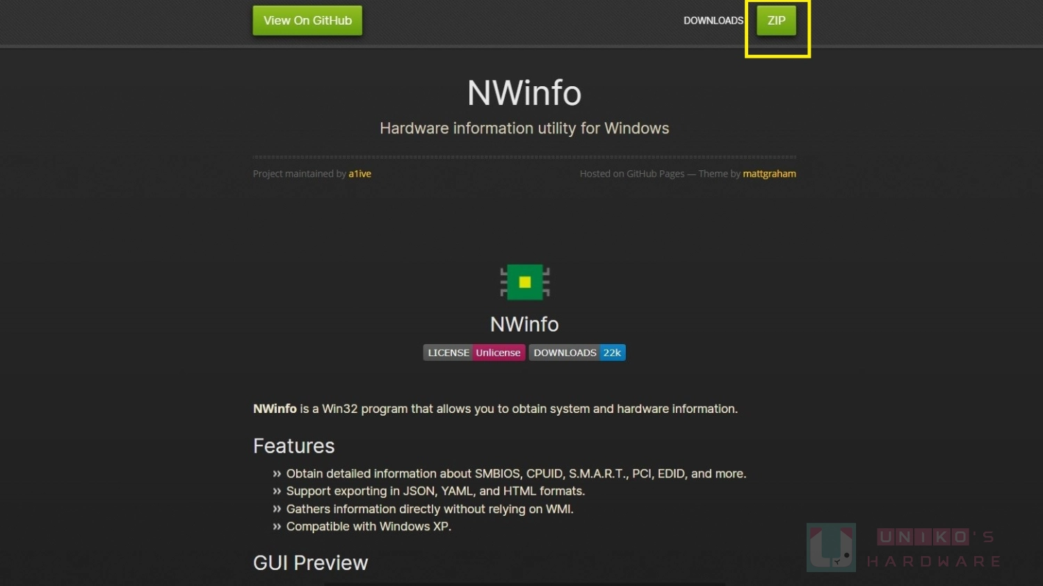[更新] 免费电脑硬件零件信息查看软件 NWinfo 发布 1.4.1 版