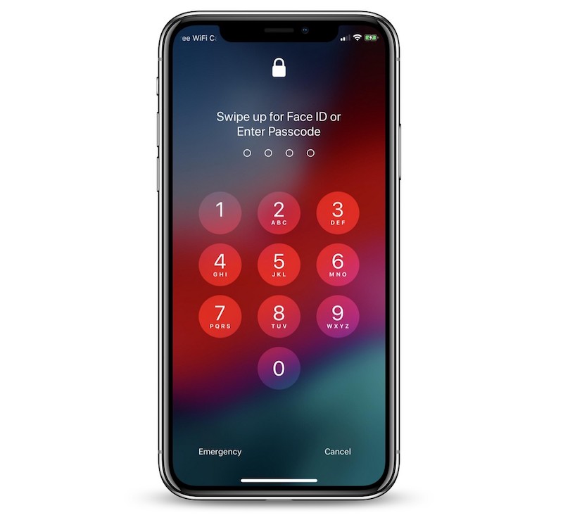 辨识失败？iOS 12 的 iPhone X 将可以用「往上滑」重新感应 Face ID 第1张