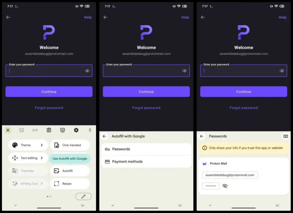 Gboard 输入法重大更新，「自动填入」密码和信用卡资料