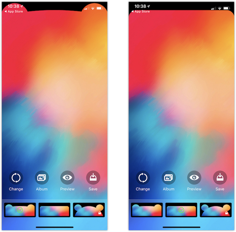 嫌 iPhone X 浏海碍眼？用这 App 把壁纸变个新花样！ 第2张