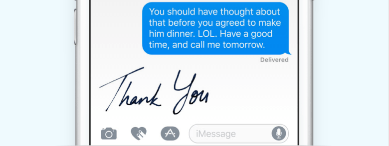 如何在iMessage发送手写消息，不用下载App喔！ 第1张