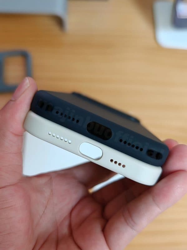 iPhone 17液态硅胶保护壳实体设计 5