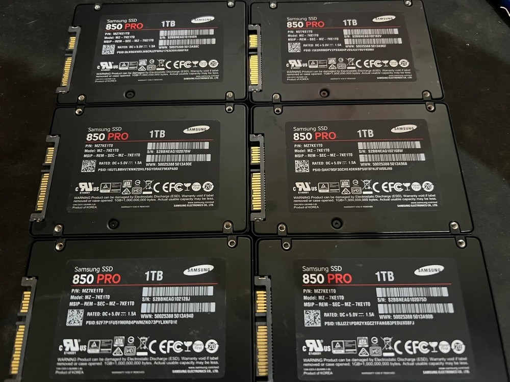 又有一位网友在垃圾场挖到宝！ 捡到 6 颗 1TB Samsung SSD 拿回去当游戏库 - 榜哥
