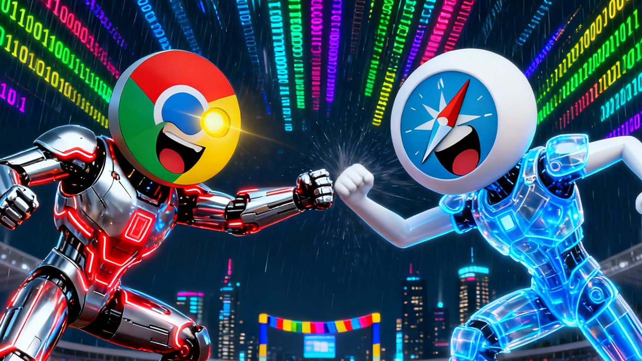 苹果警告iPhone别用Chrome浏览器，揭开隐私安全新战火