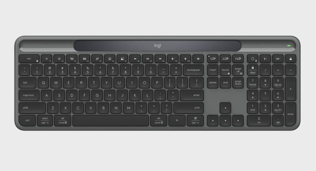 Logitech 推出太阳能无线键盘 Signature Slim K980