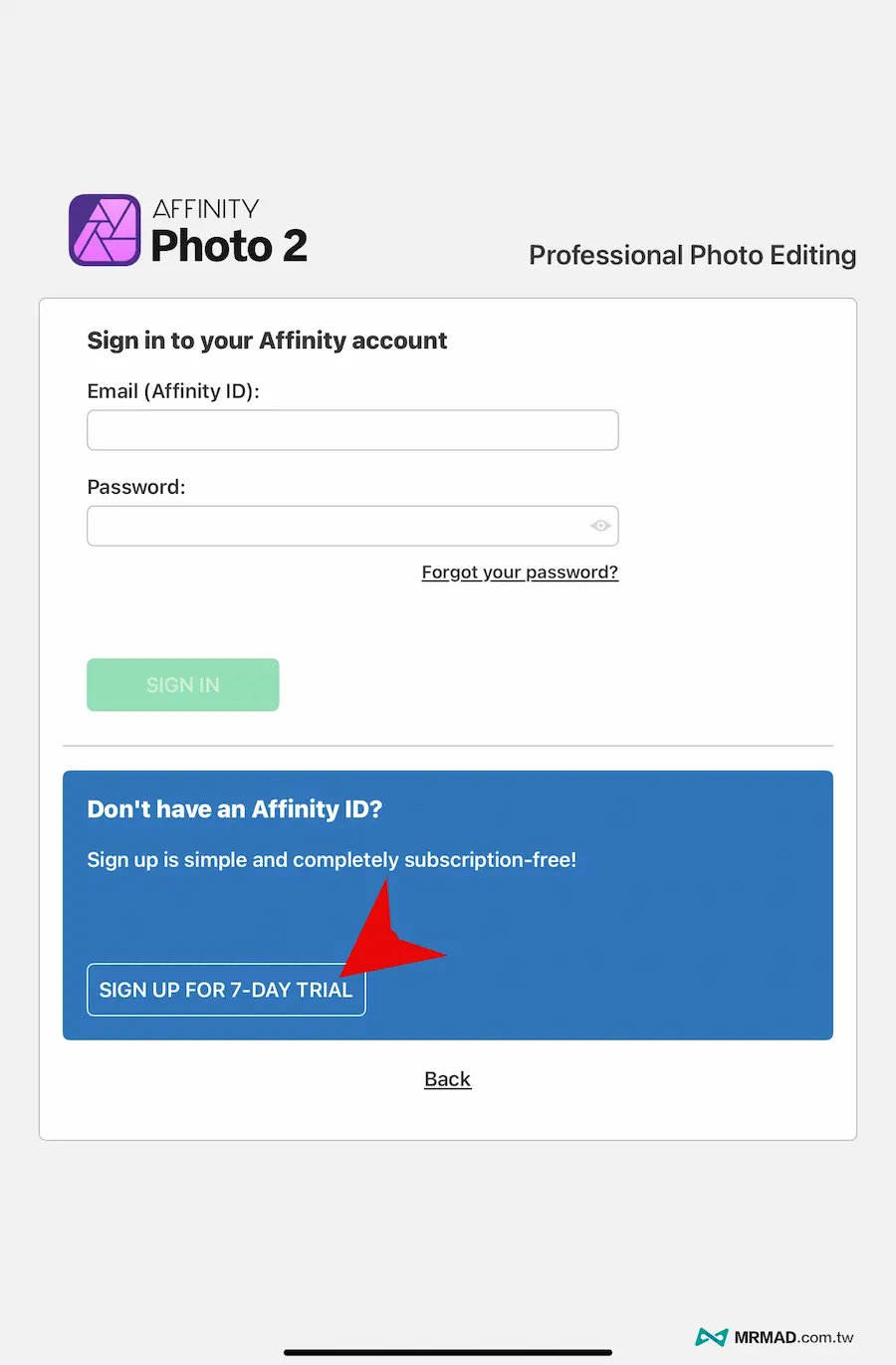 iPad Affinity Photo限时免费终身版下载领取技巧 1