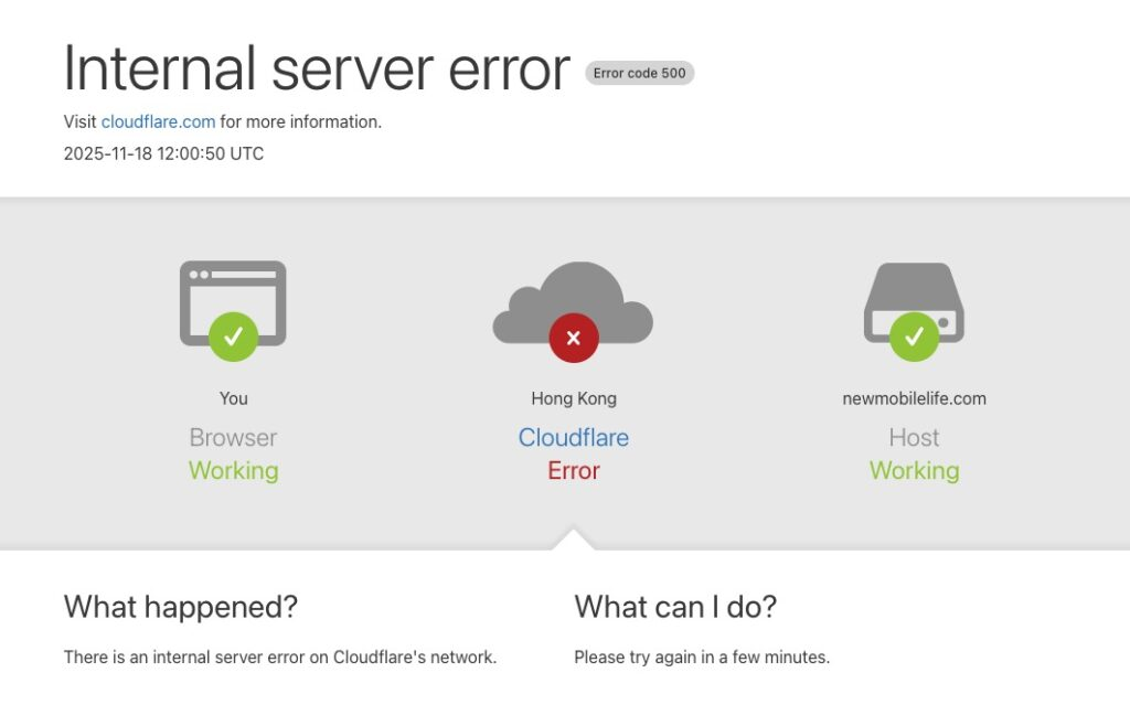 Cloudflare 全球大当机 为什么半个 Internet 也倒下来似的？
