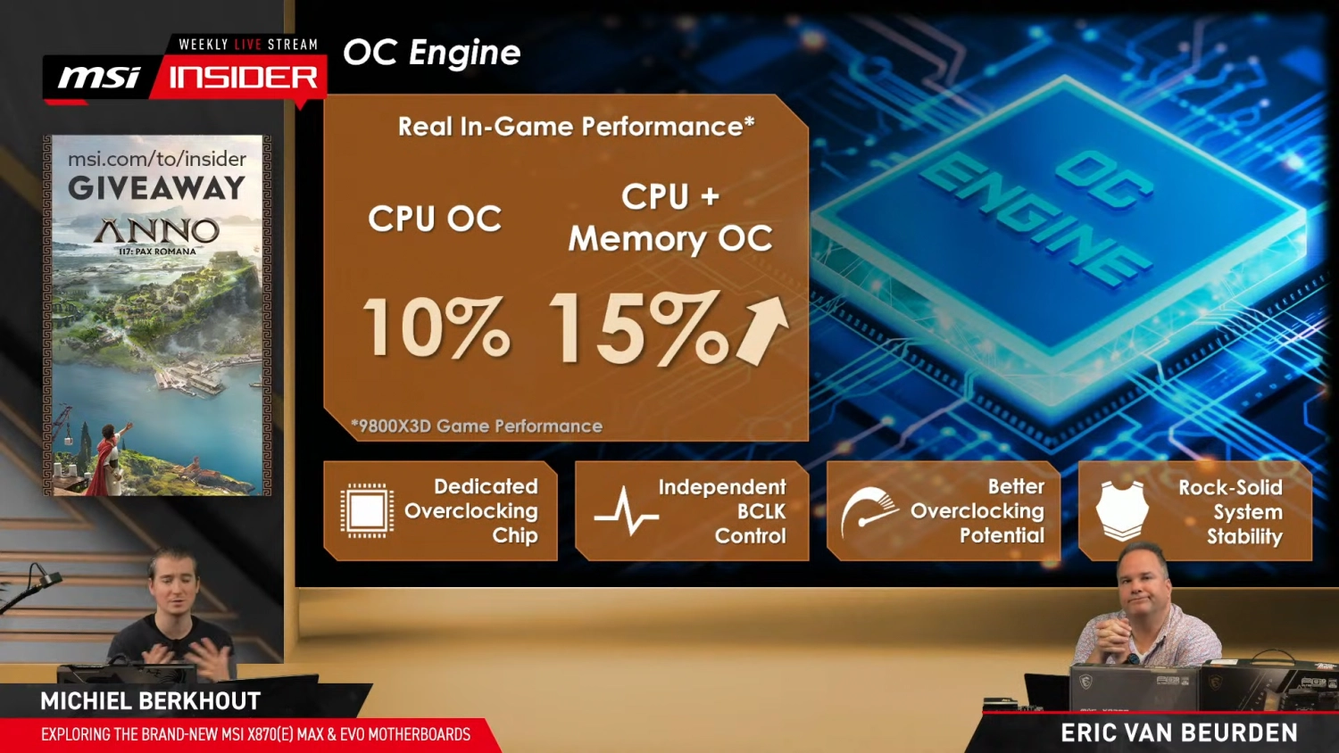 MSI 正式发布X870E MAX / EVO 系列主板！