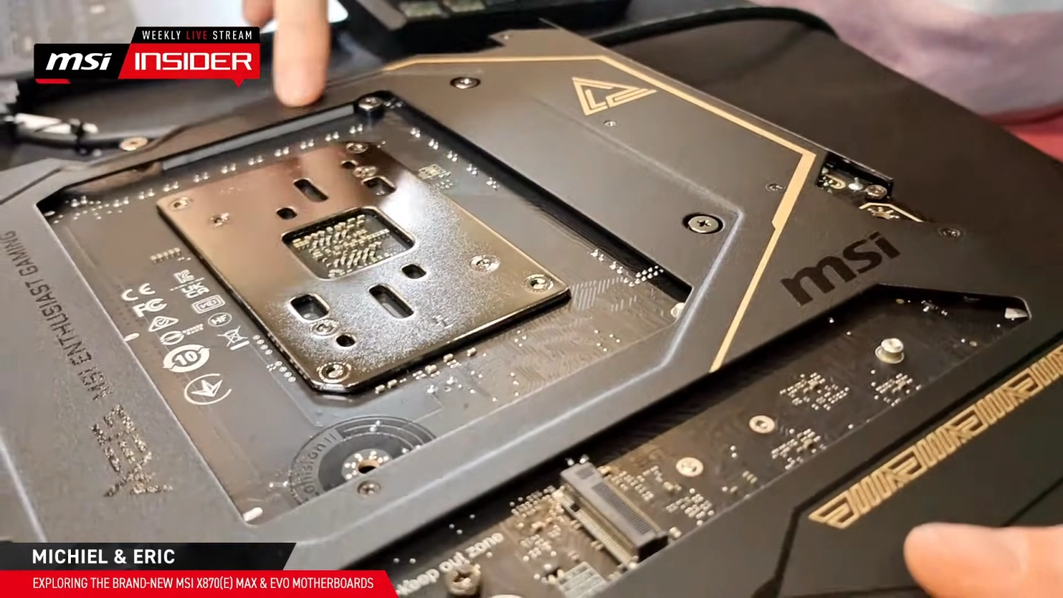 MSI 正式发布X870E MAX / EVO 系列主板！