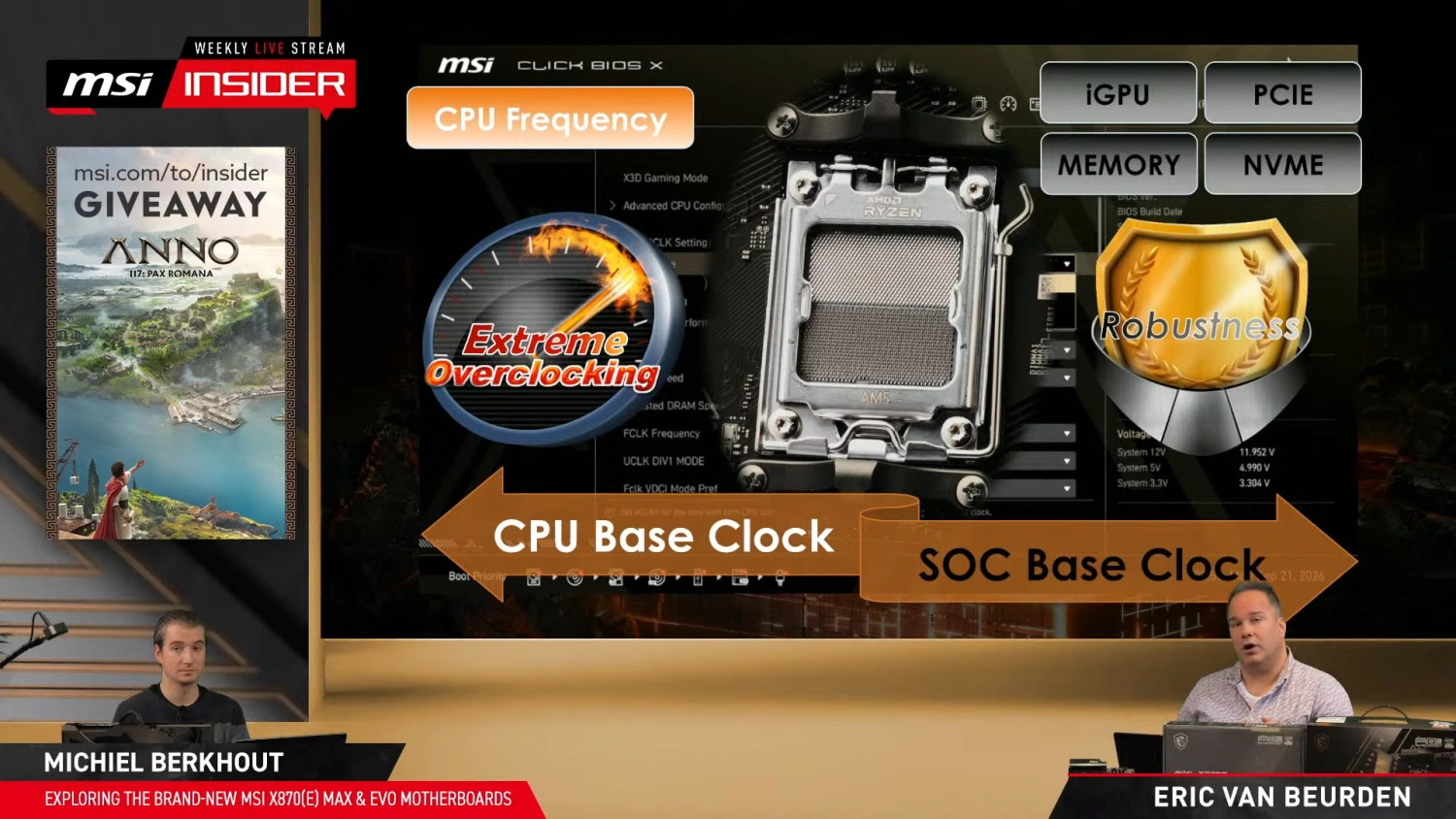 MSI 正式发布X870E MAX / EVO 系列主板！