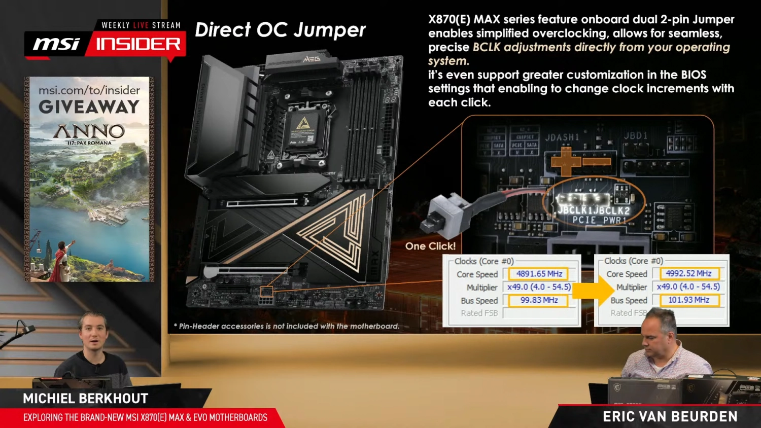 MSI 正式发布X870E MAX / EVO 系列主板！