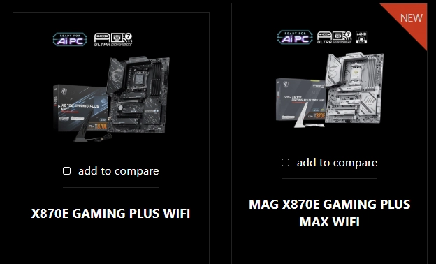 MSI 正式发布X870E MAX / EVO 系列主板！