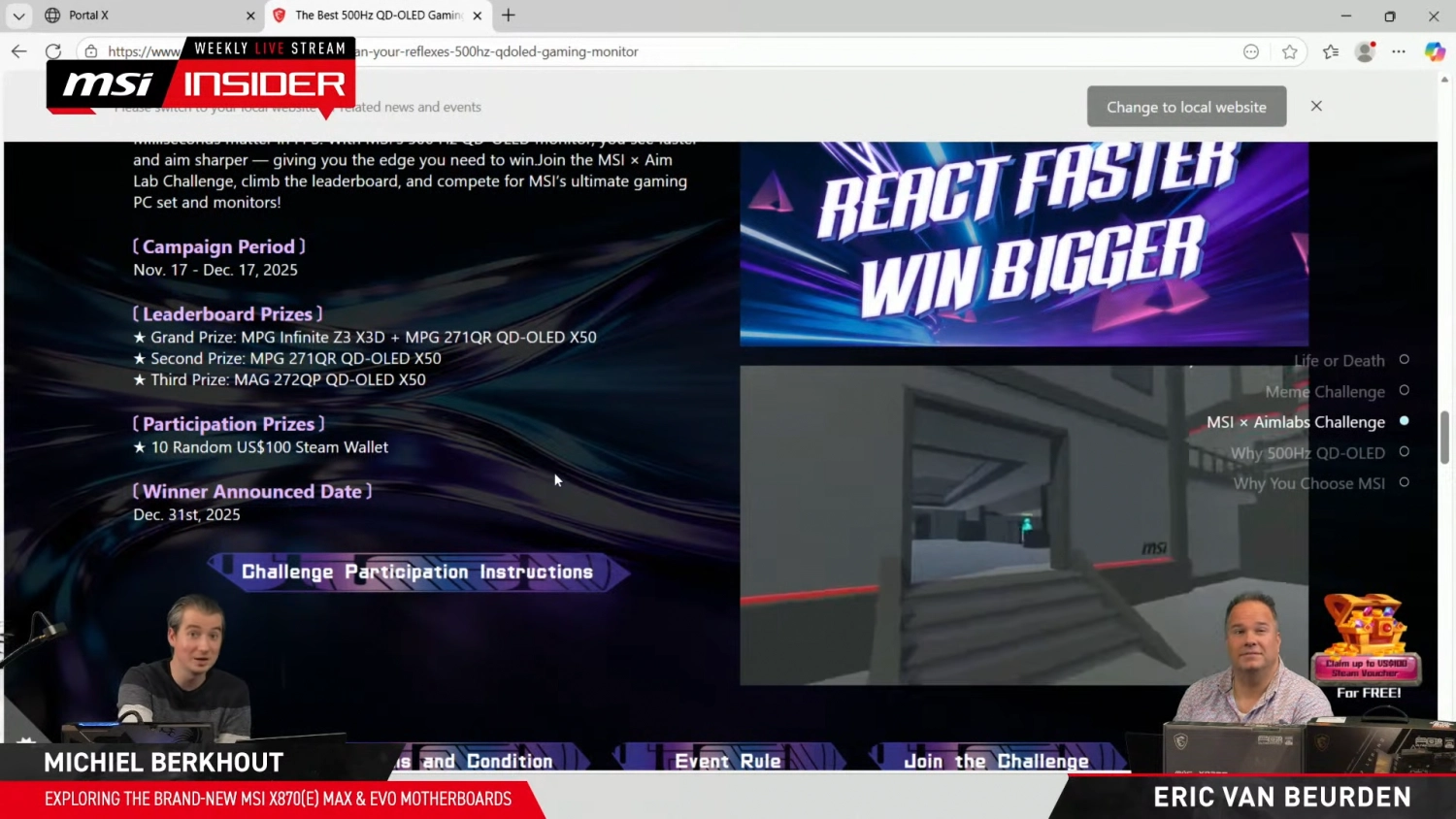 MSI 正式发布X870E MAX / EVO 系列主板！