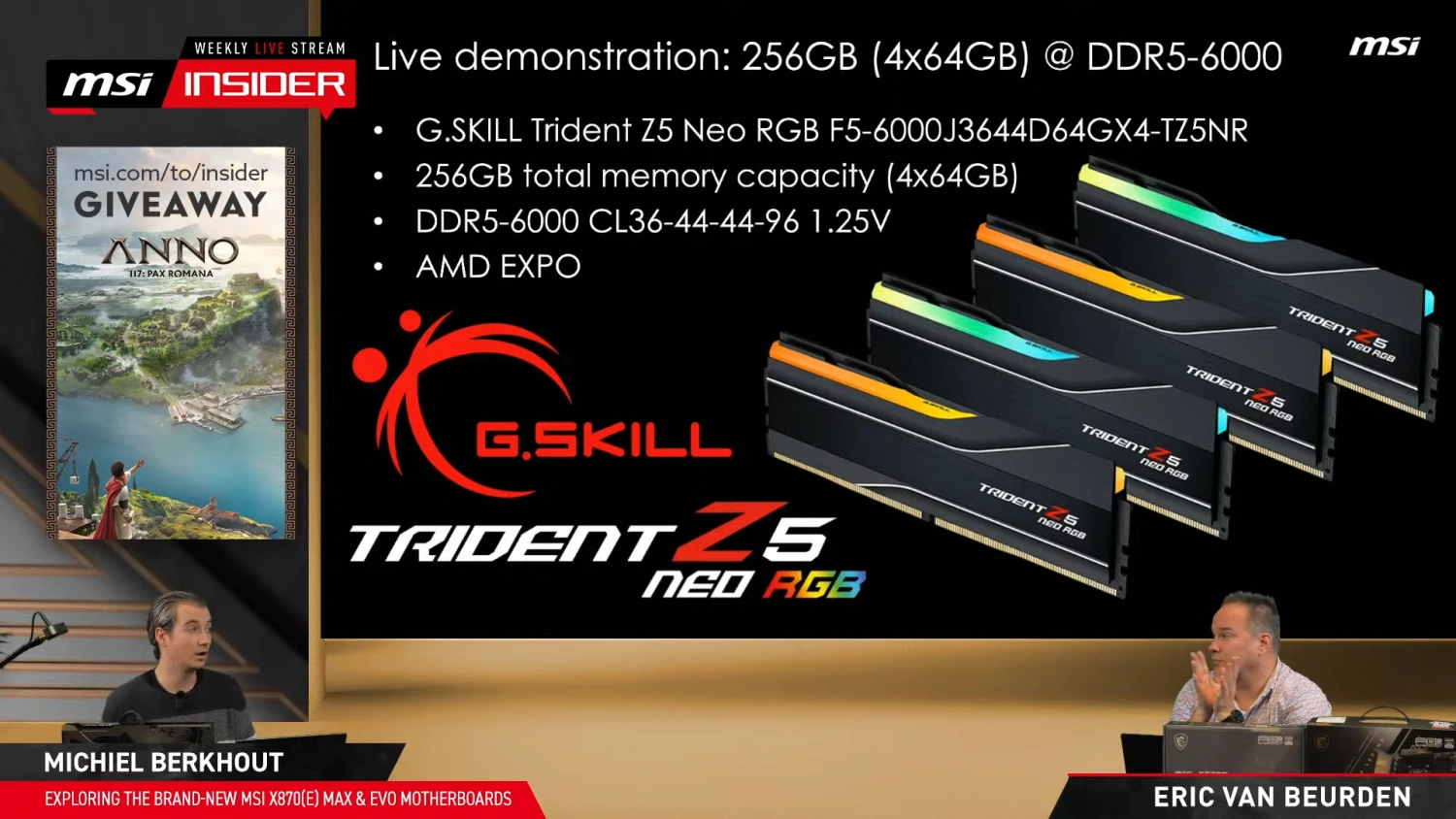 MSI 正式发布X870E MAX / EVO 系列主板！