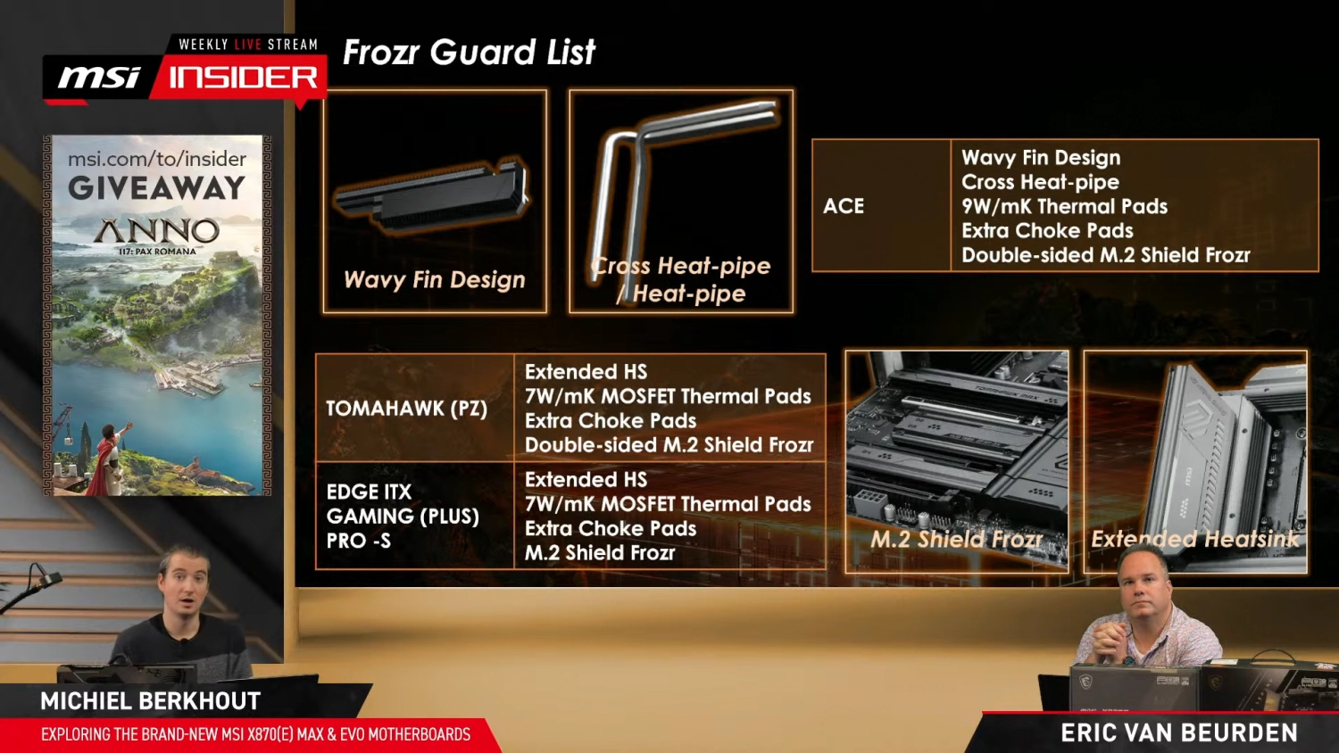 MSI 正式发布X870E MAX / EVO 系列主板！