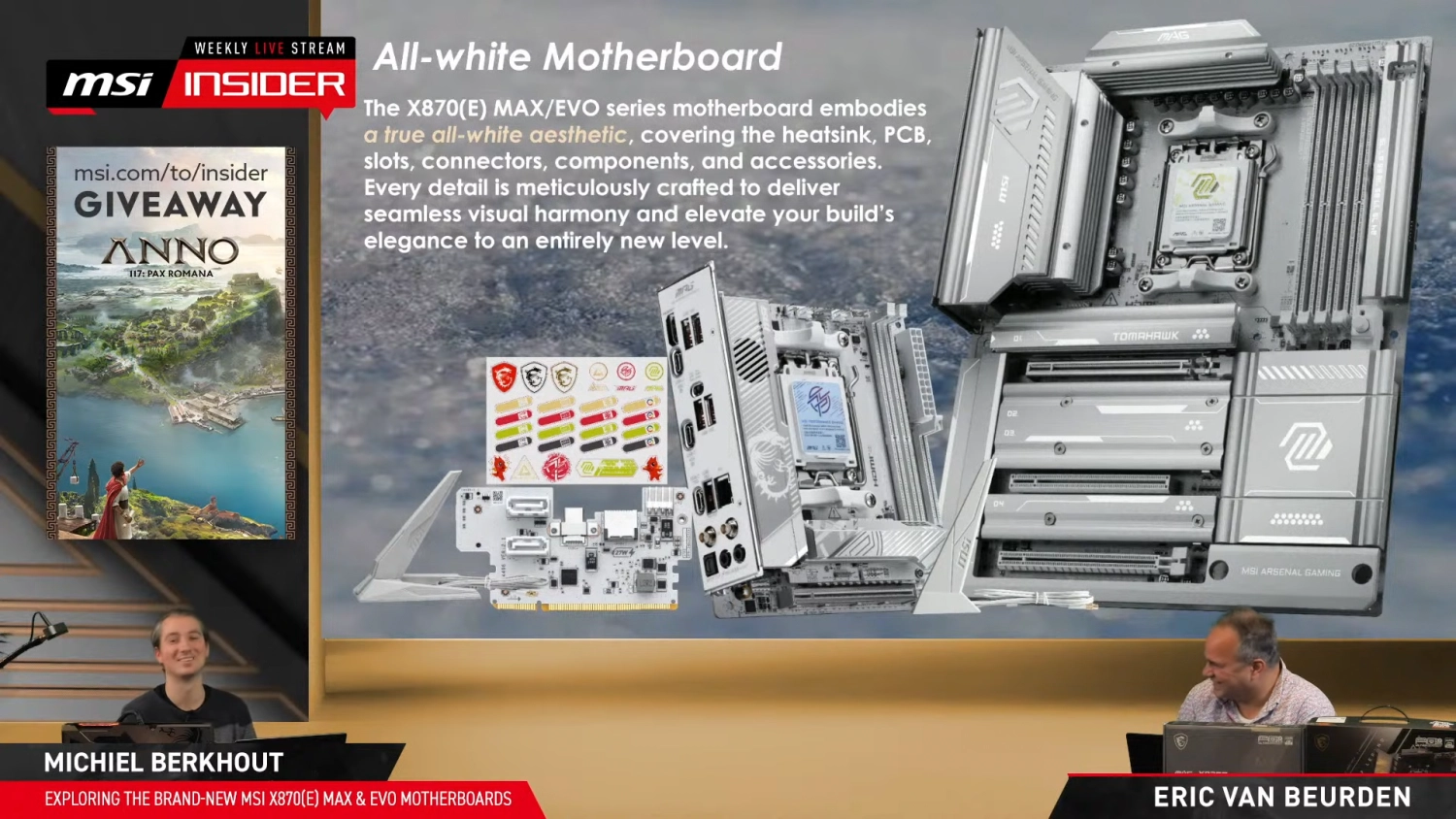 MSI 正式发布X870E MAX / EVO 系列主板！