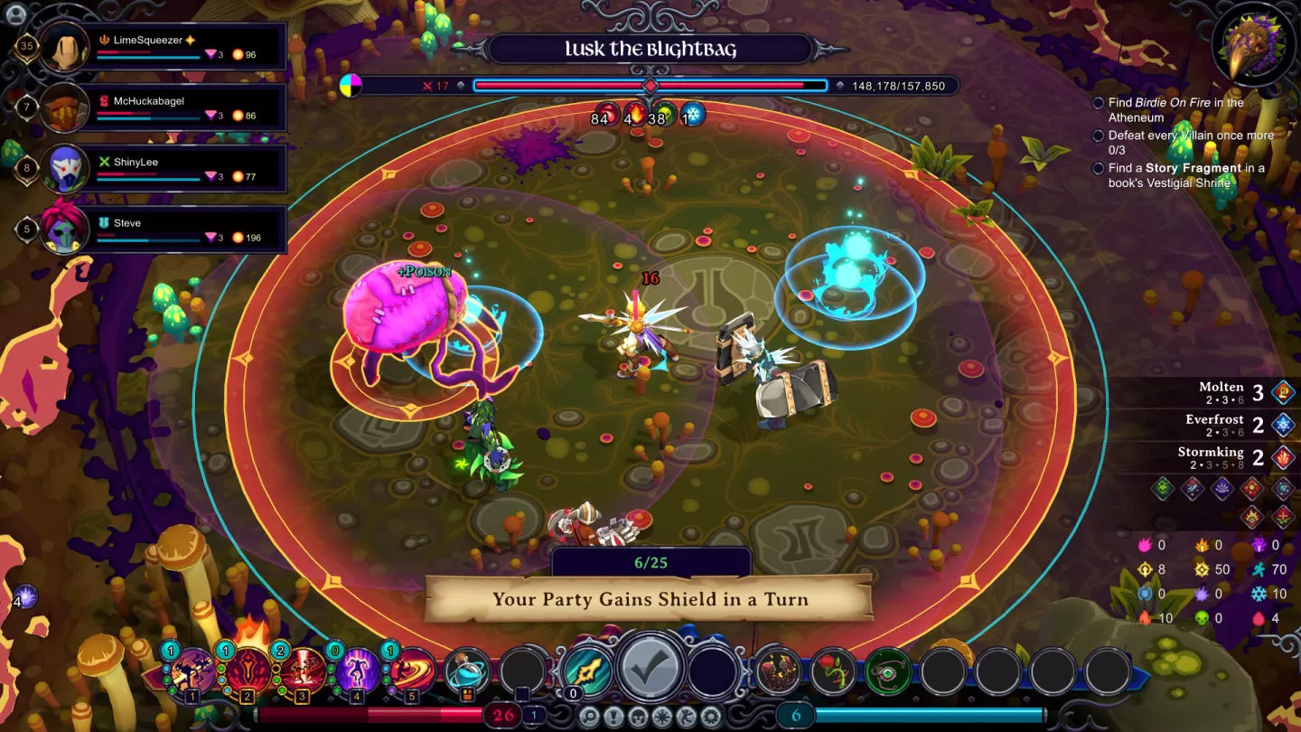 奇幻Roguelike回合制 RPG《Inkbound》Steam 正式版上线
