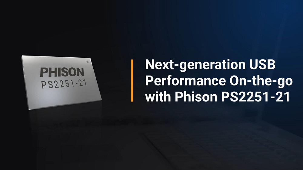 USB4 接口 pSSD 单芯片设计，Phison PS2251-21 控制器访问速度超过 3.9GB/s