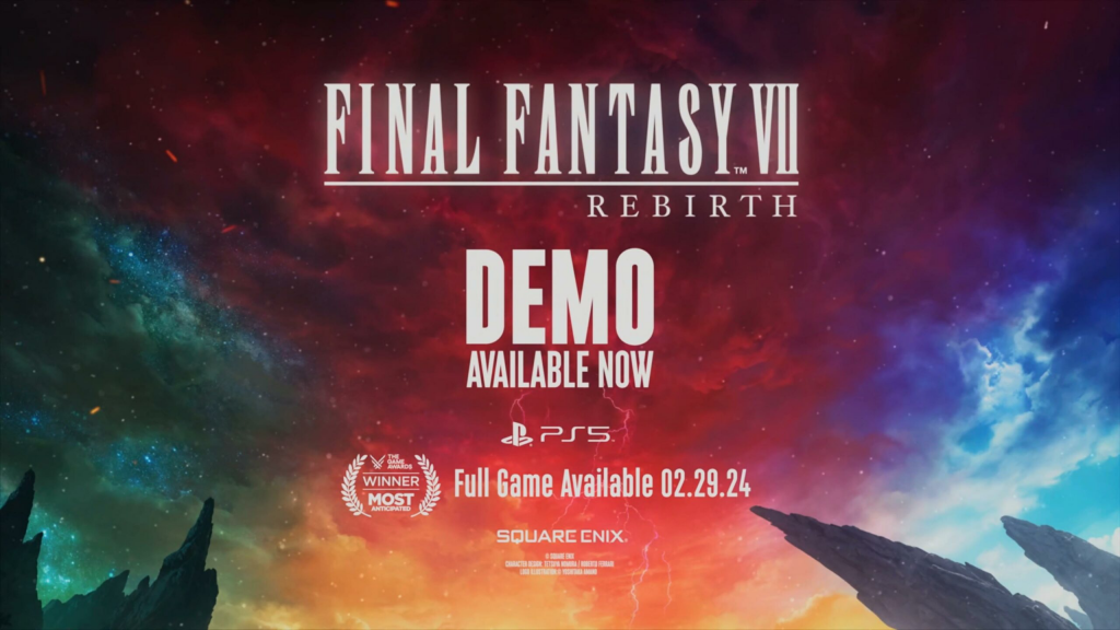 《Final Fantasy VII Rebirth》体验版遭提前泄漏，PS5提早1日释出预告