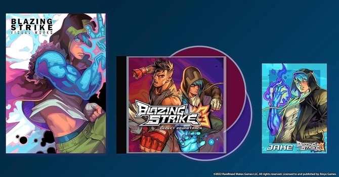 2D 对战格斗游戏《Blazing Strike》预定今年夏季发售，公开女性格斗家MJ介绍视频