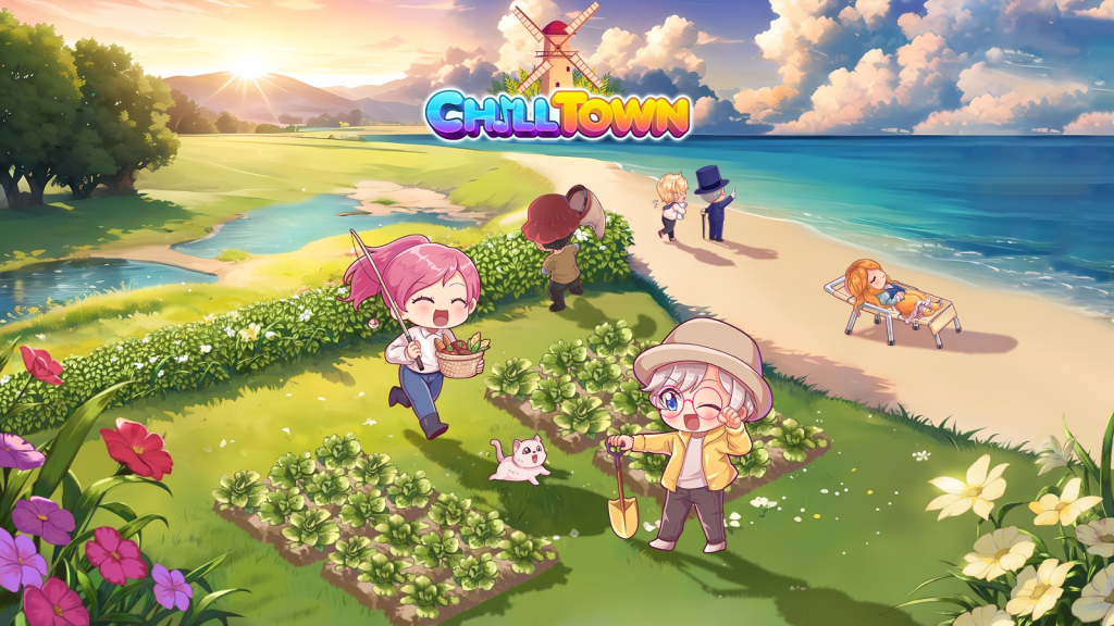 受动森启发，小岛生活模拟《Chill Town》和宠物一起展开海岛生活