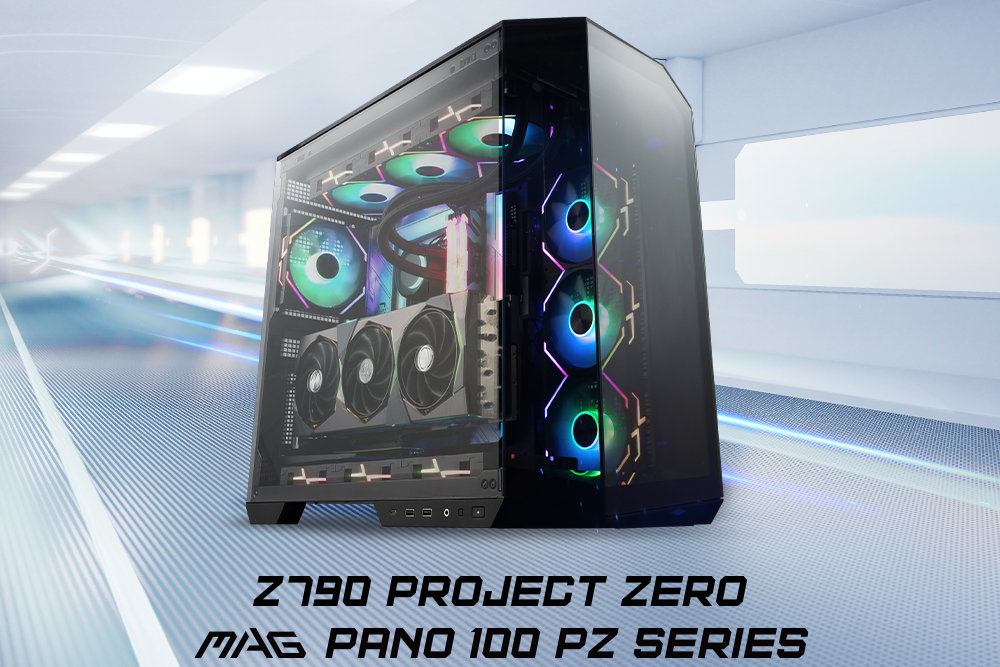 MSI Project Zero 产品再扩编，新增 Intel Z790 主板、E-ATX 海景机壳