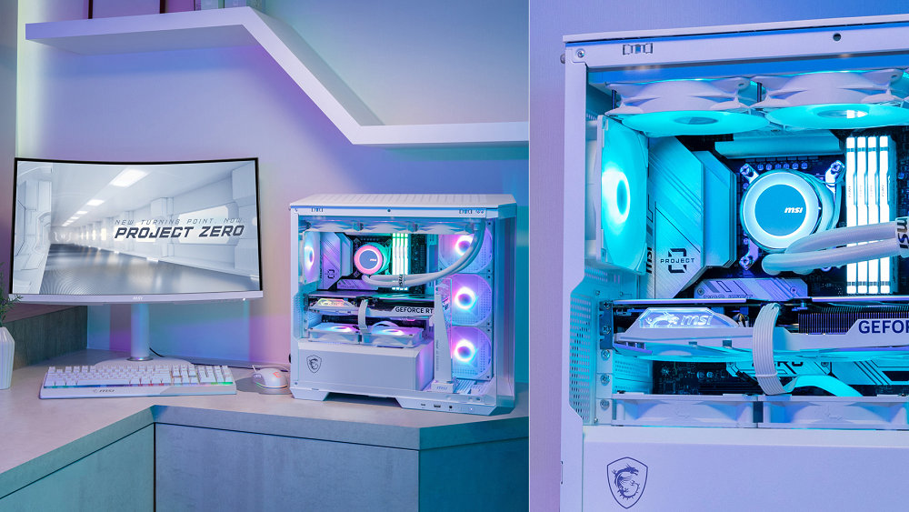 MSI Project Zero 产品再扩编，新增 Intel Z790 主板、E-ATX 海景机壳