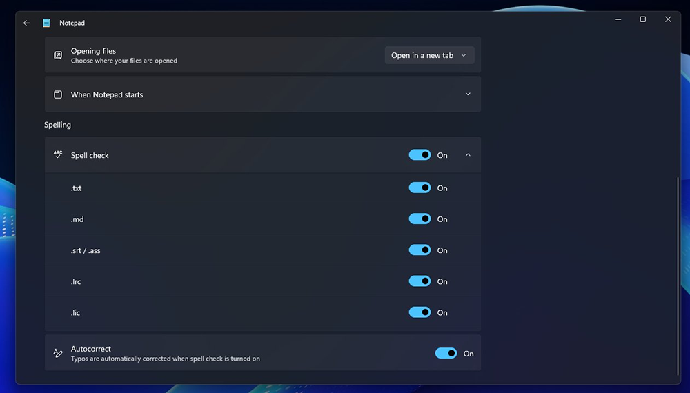 Windows 11 Notepad 记事本被发现将导入校对功能