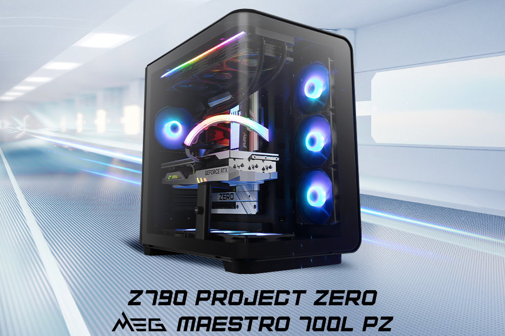 MSI Project Zero 产品再扩编，新增 Intel Z790 主板、E-ATX 海景机壳