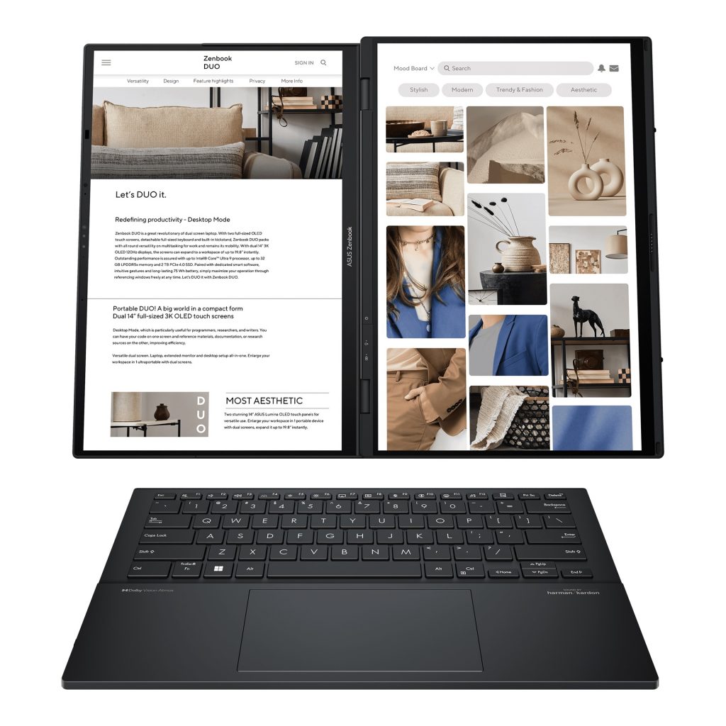 CES 2024 华硕 ASUS Zenbook Duo