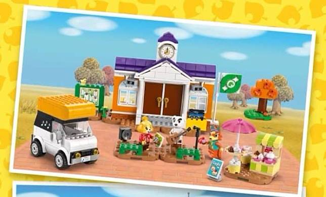 动物森友会 x LEGO 新产品登场 两款场景包括服务处和机场