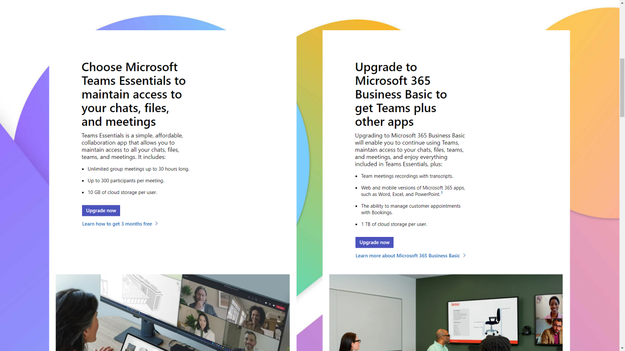 Microsoft Teams 免费版（经典）今日起停用，用户可注册全新的 Teams 免费版