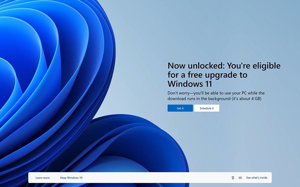 就是要你升 Windows 11！ 微软又开始对 Windows 10 用户轰炸免费升级的弹窗广告 - 摩榜