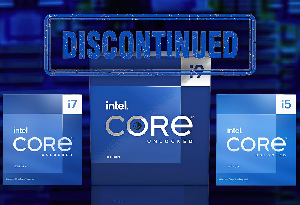 Intel 宣布第 13 代 K 系列处理器盒装将于下个月停产
