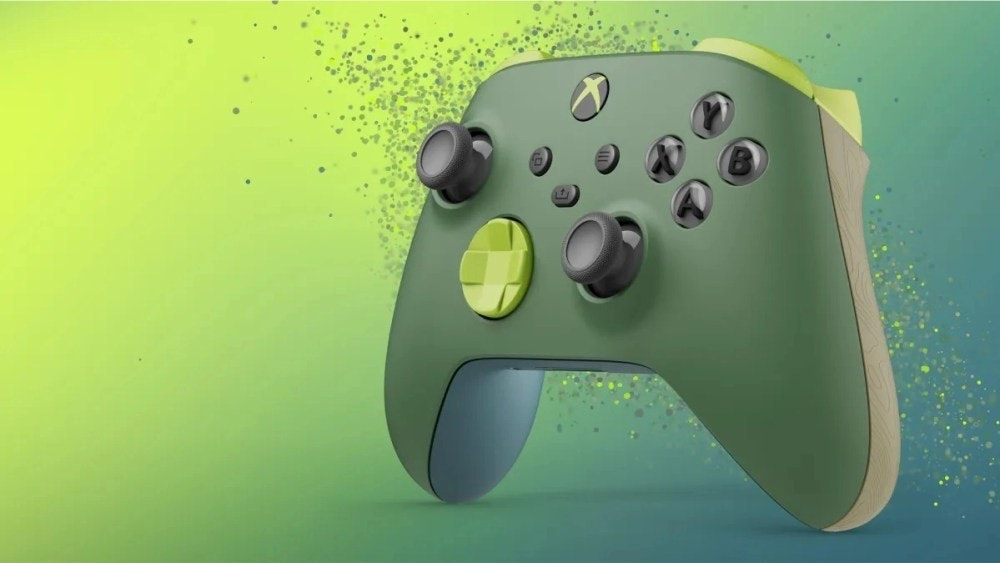 微软推出地球日特别版可持续性 Xbox 无线控制器 以回收CD等材质打造的