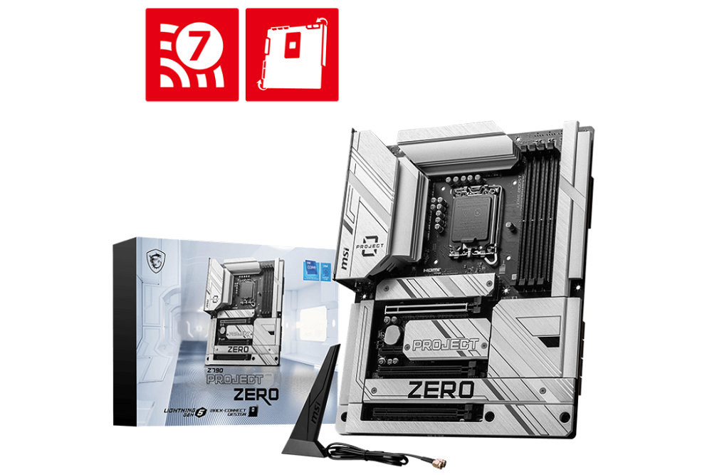 MSI Project Zero 产品再扩编，新增 Intel Z790 主板、E-ATX 海景机壳
