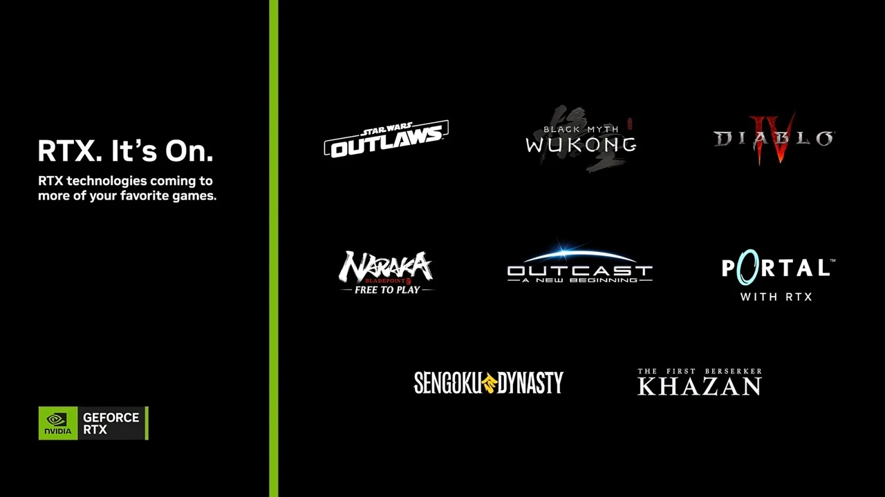 NVIDIA 为《黑神话：悟空》与《永劫无间》提供 DLSS 3 和光追最佳化