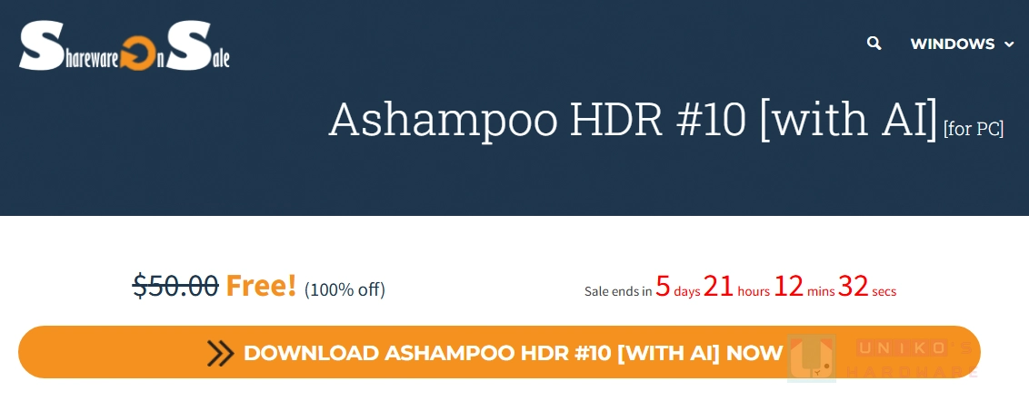 AI 照片曝光调整软件 Ashampoo HDR #10