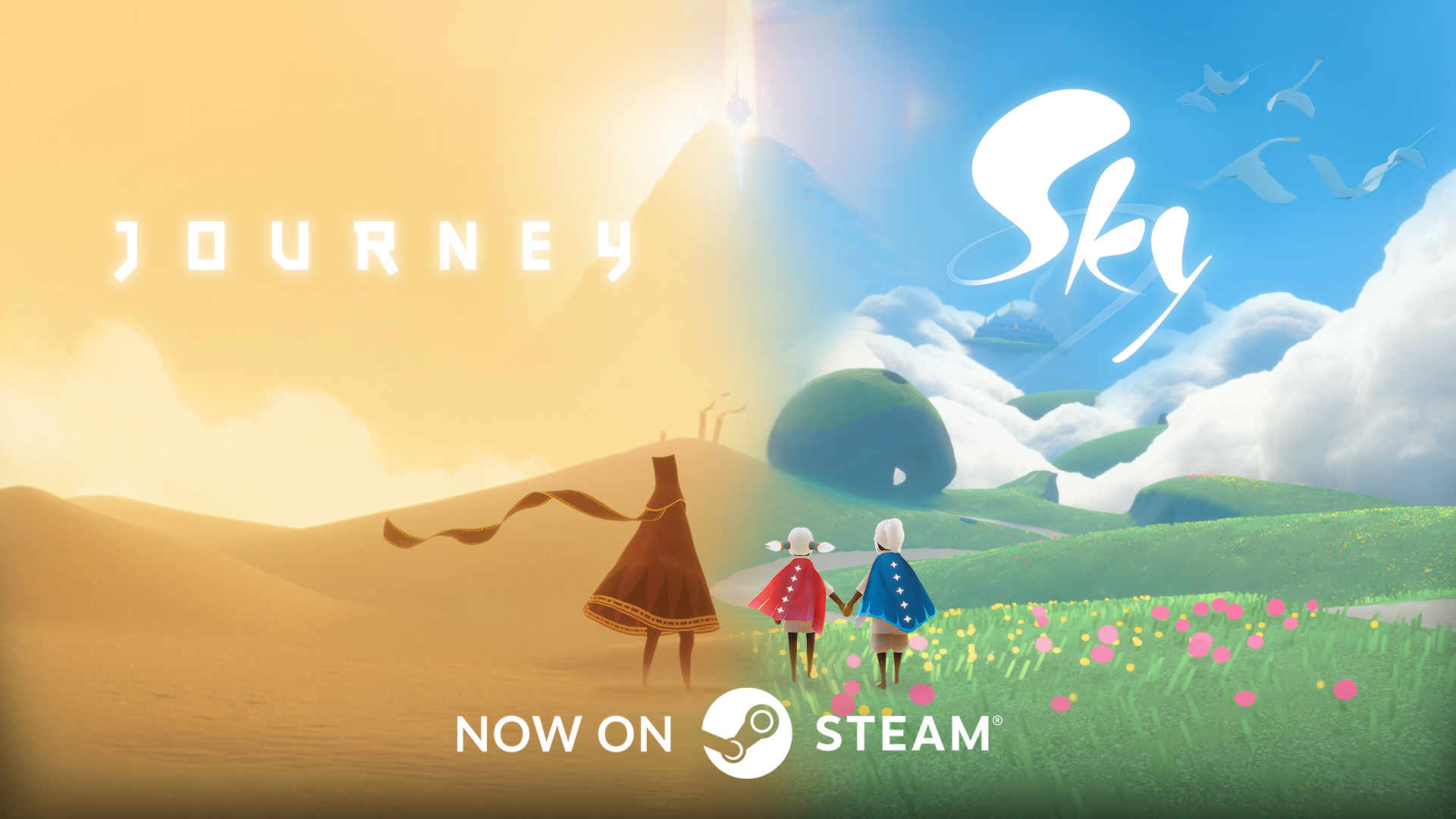 用更高画质畅玩！备受好评的社交冒险游戏《Sky 光·遇》现已正式登陆 STEAM 啦！